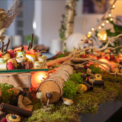 Bild von weihnachtlicher Dekoration