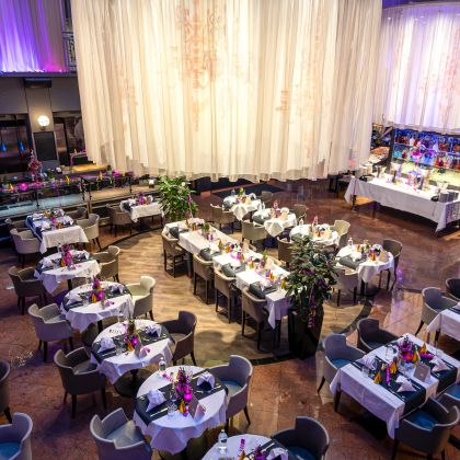 Bild vom Restaurant von oben